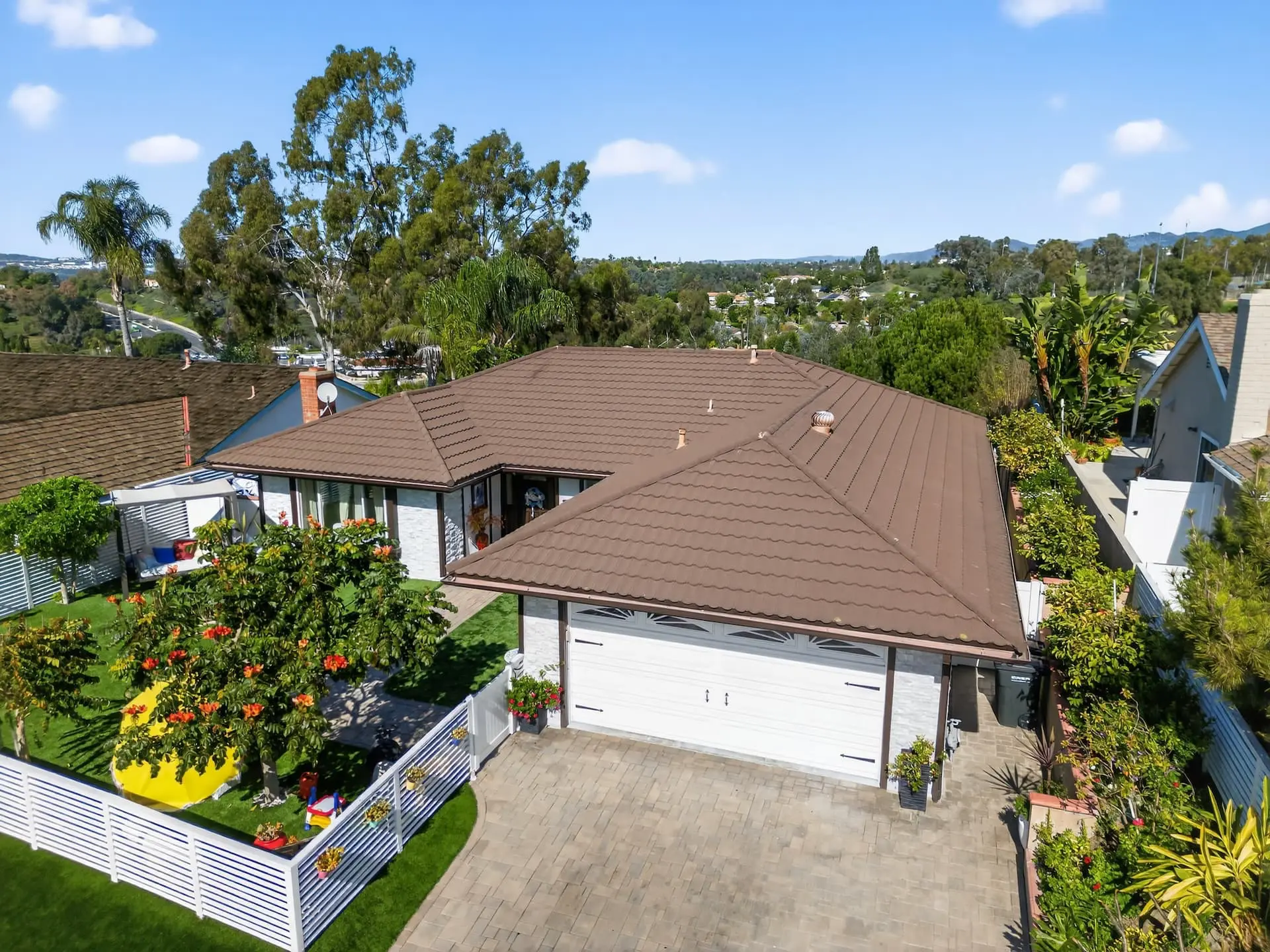 Aerial drone real estate — Vista Media Homes