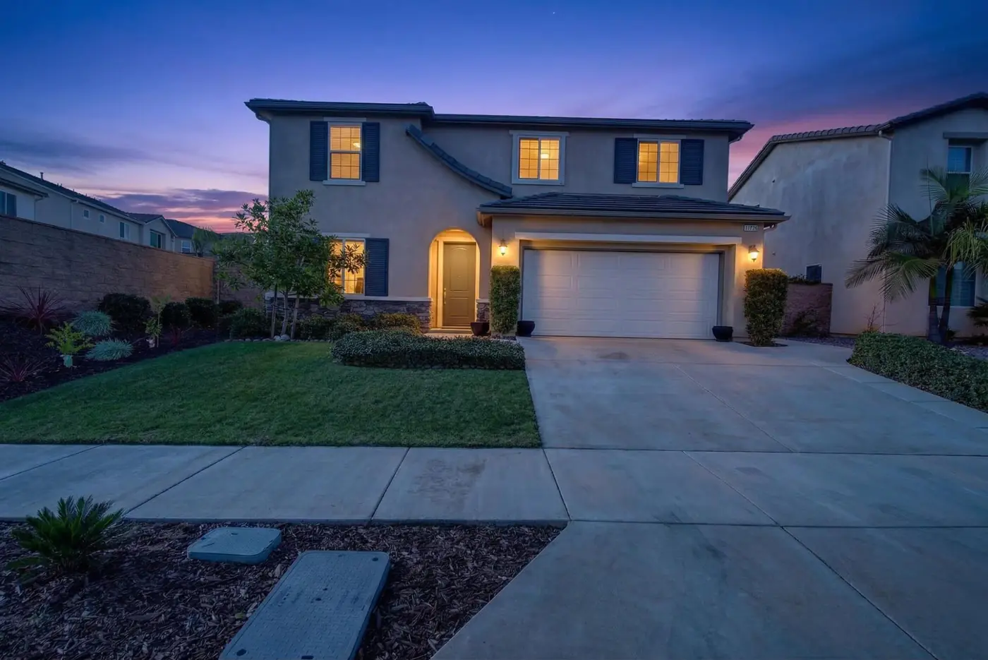 Twilight exterior · Orange County