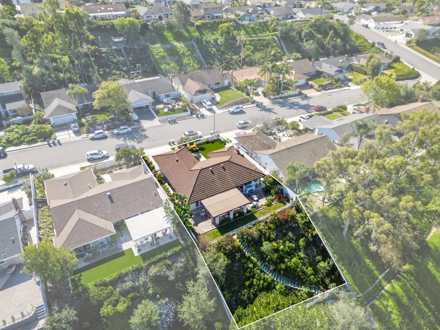 Property line aerial · Orange County, CA